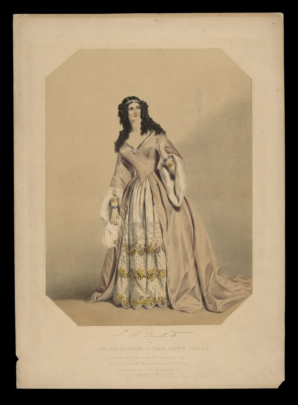 H Beard Print Collection, by F.A. Macnamara, 1838