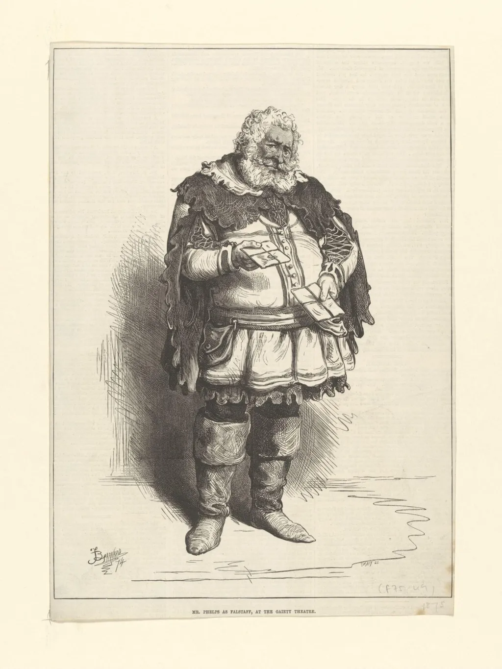 H Beard Print Collection, by F. Barnard, 1875