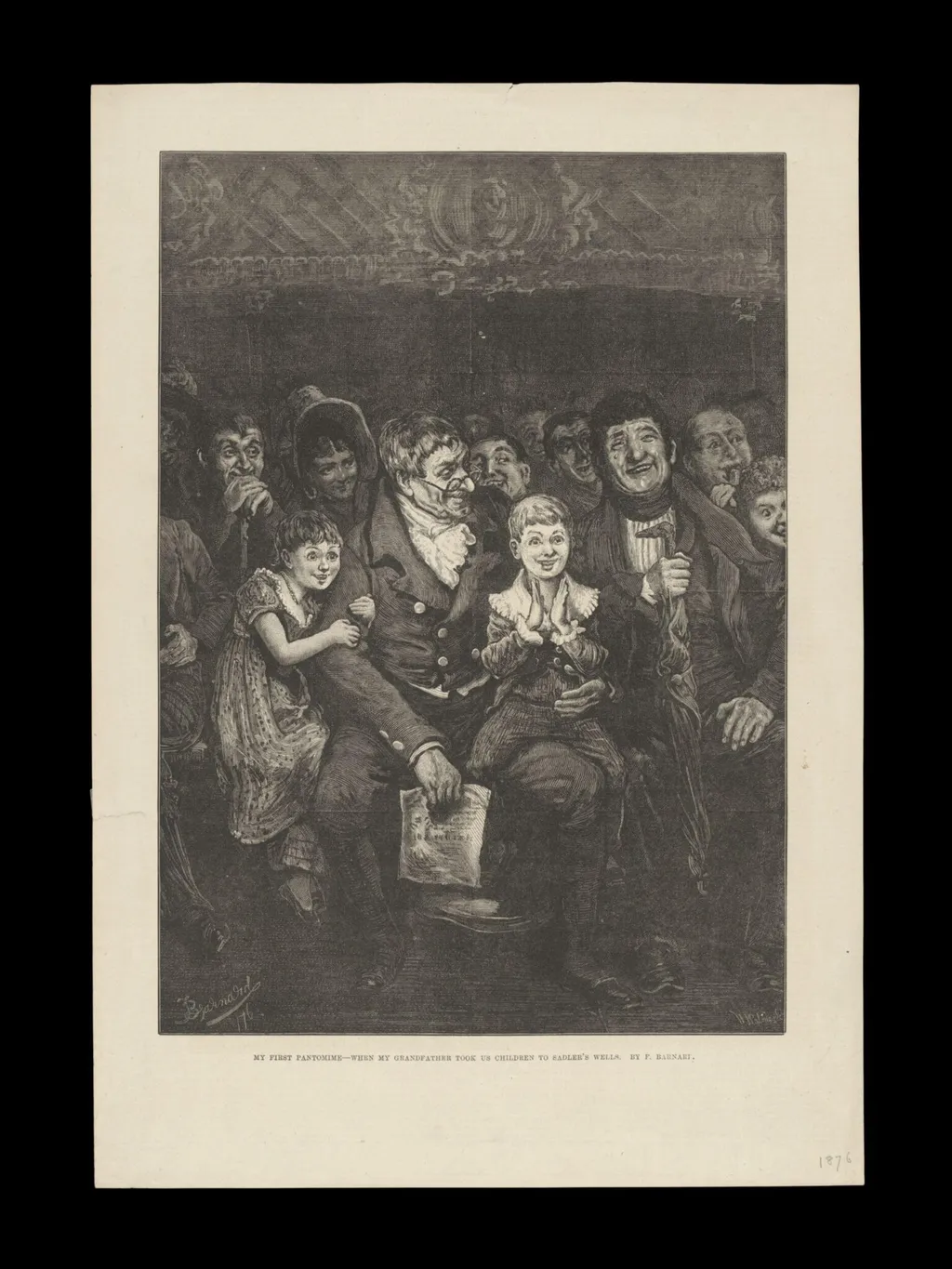 H Beard Print Collection, by F. Barnard, 1876