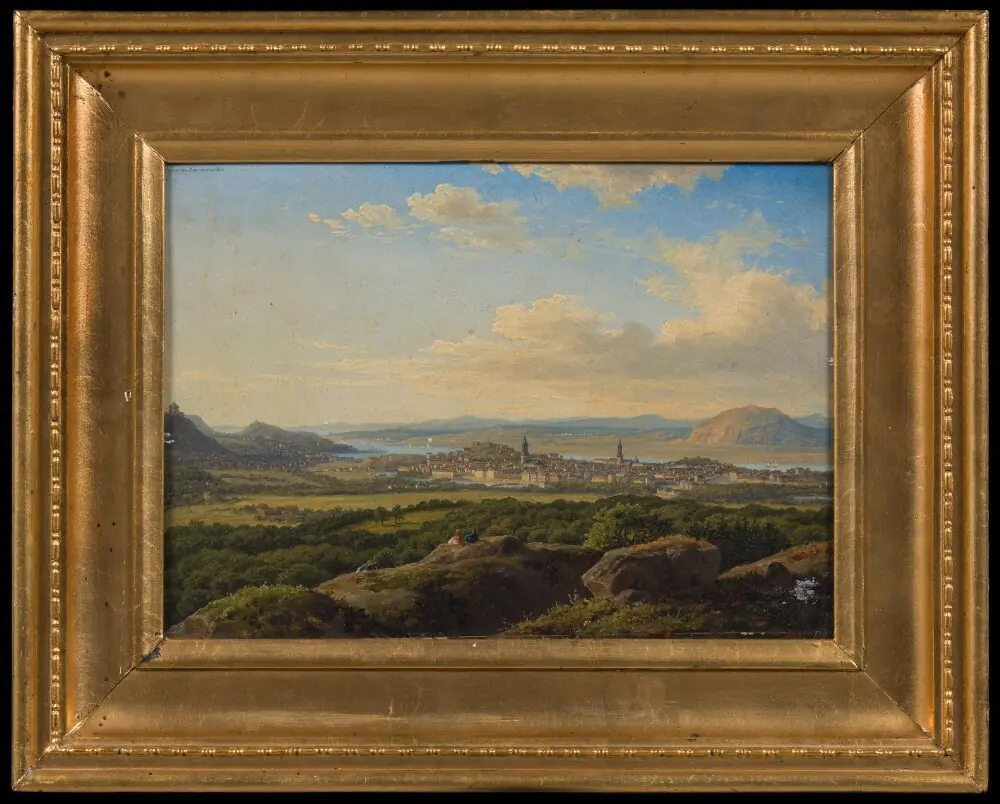 Gothenburg Seen From Örgryte, by F.C. Kiærskou