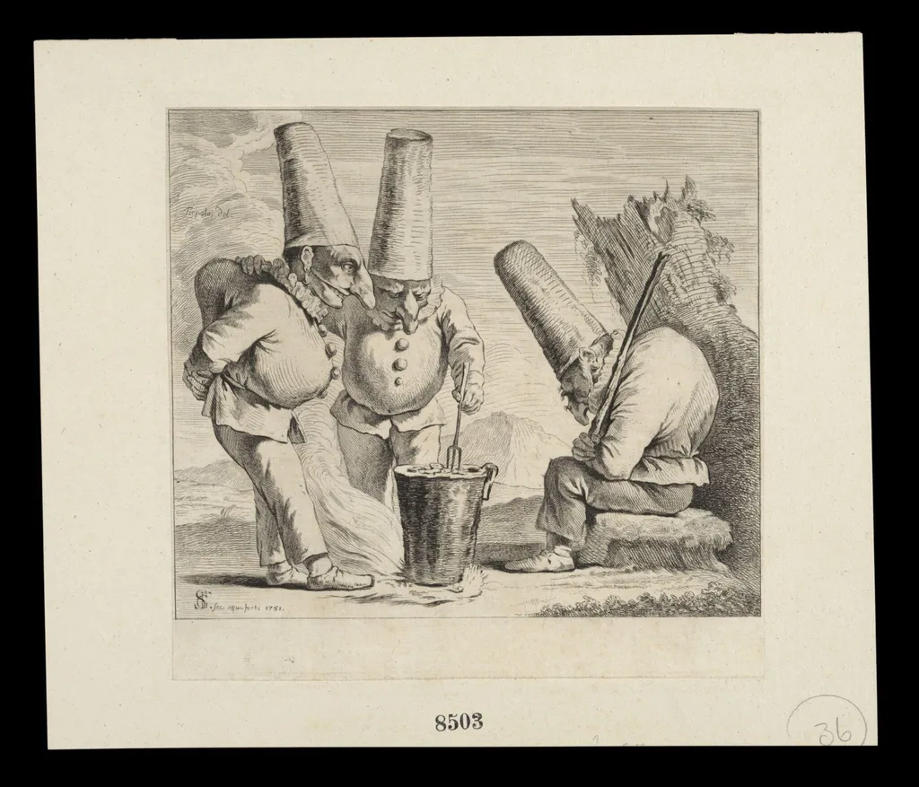 H Beard Print Collection, by F.C. Schmidt, 1751