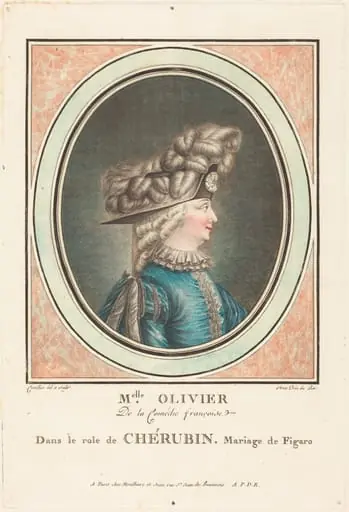 Mademoiselle Olivier, by F. Coutellier