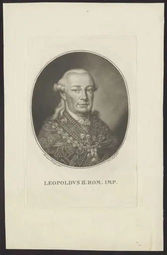 Portrait of the Emperor Leopold II, by F.E Haid