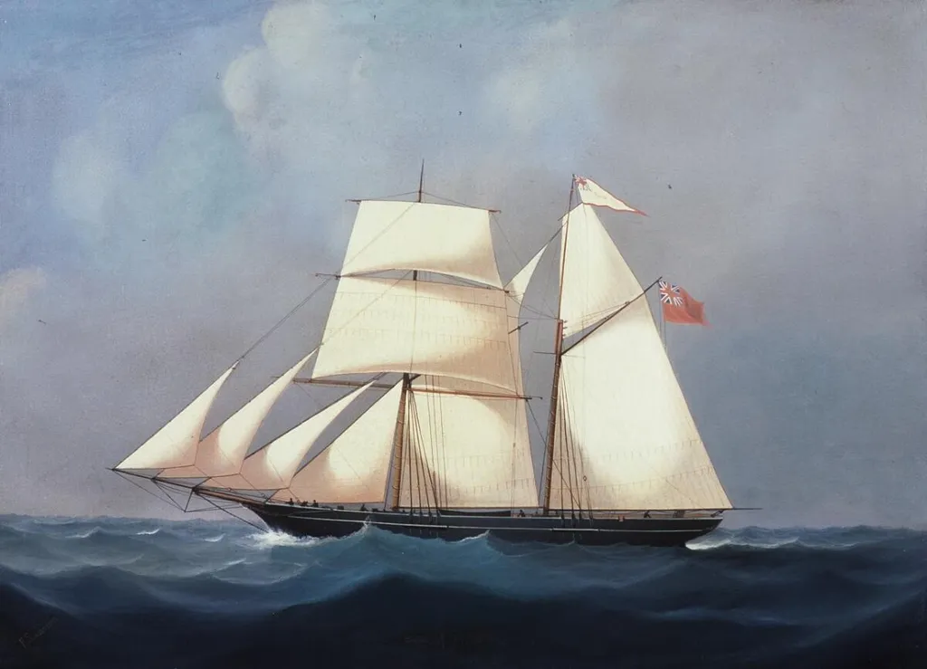 Bell of Plymouth, by F. I. Sorenson, oil, 1870