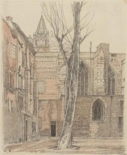 Cloitre St. Pierre, Avignon, by F. L. Griggs