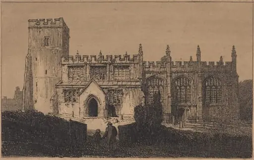 North Marston Church, by F. L. Griggs