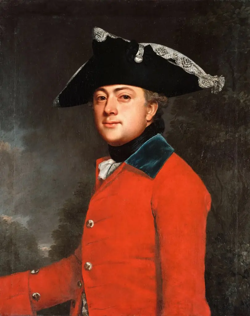 Brigade Major Georg Heinrich Beerhorst, by Christoph Friedrich Reinhold Lisiewski, paint, 1760