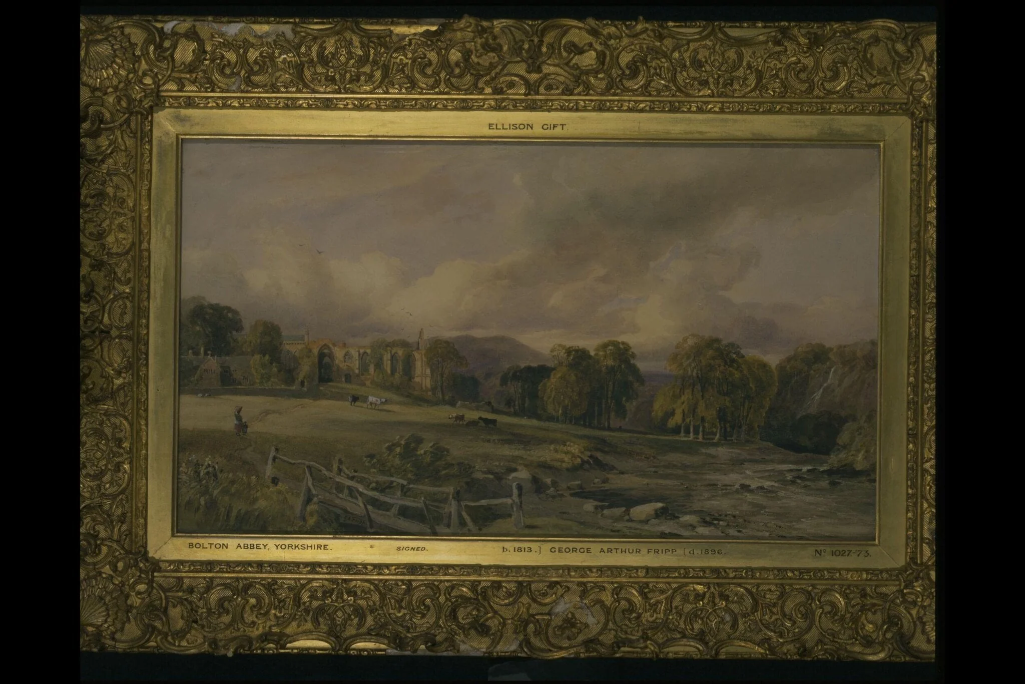 Bolton Abbey, detail