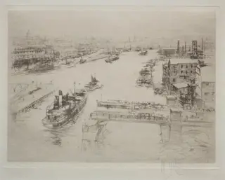 Arteries of Great Britain: The Tyne, by William Walcot, 1922