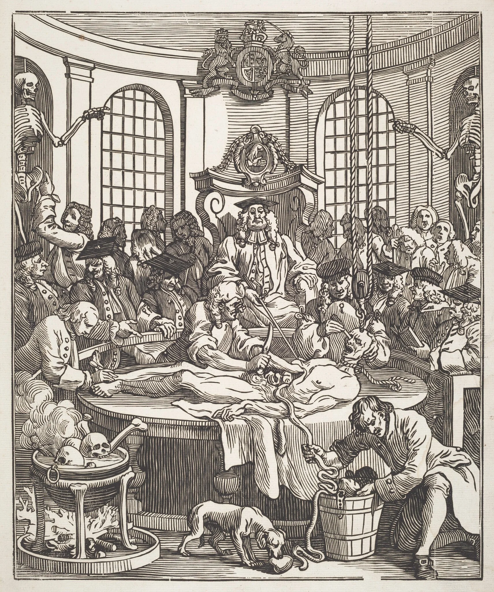 The Reward of Cruelty, detail
