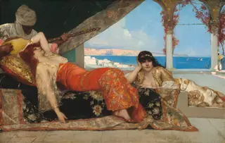 The Favorite of the Emir, by Jean-Joseph Benjamin-Constant, oil, 1879