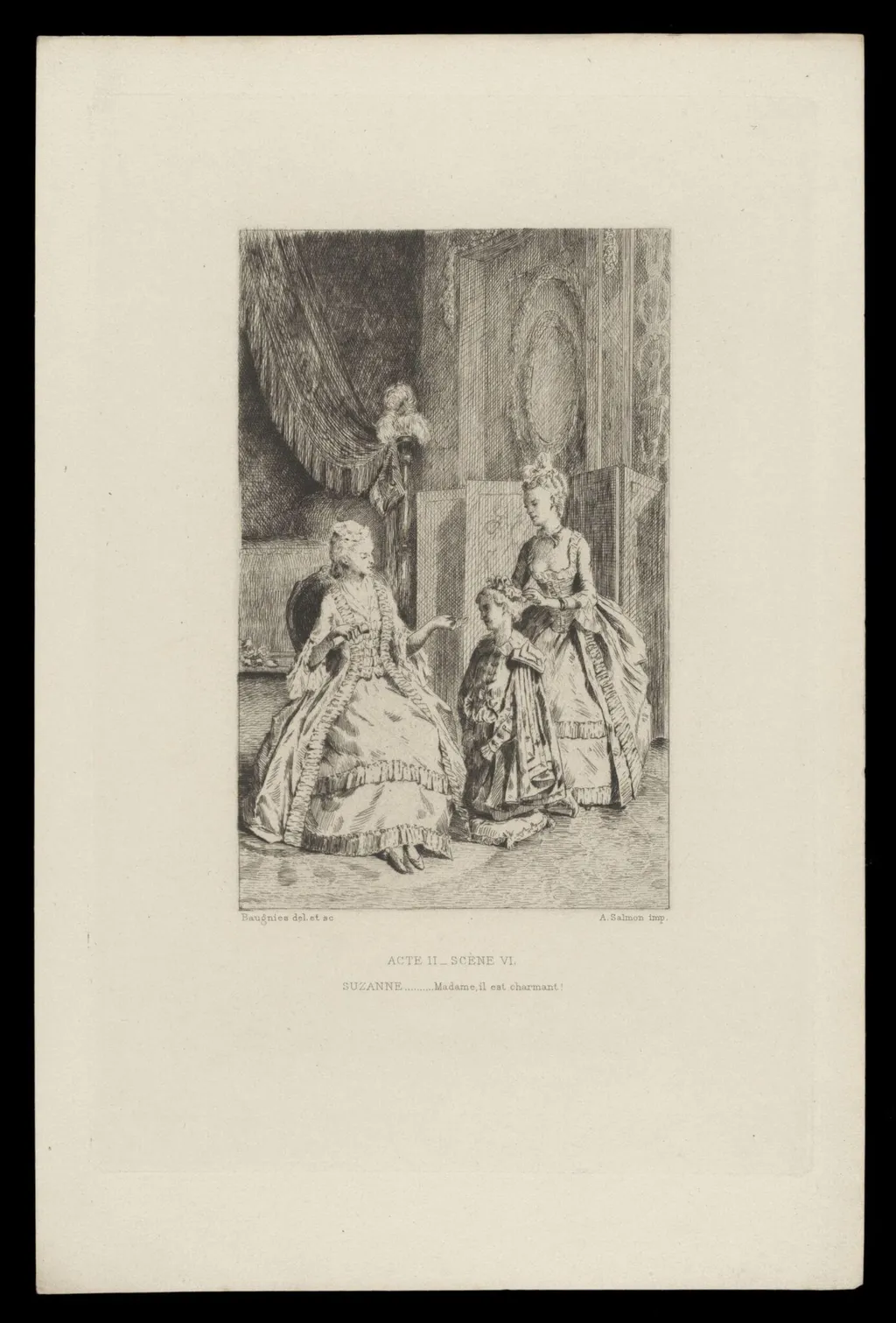H Beard Print Collection, by Eugène Baugnies, 1879