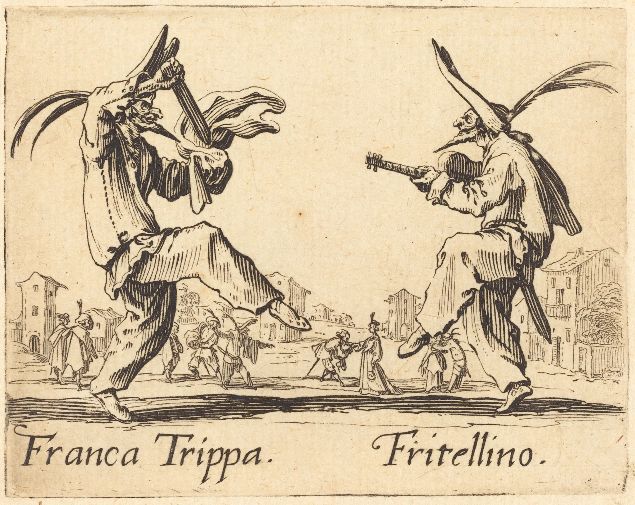 Franca Trippa and Fritellino, detail