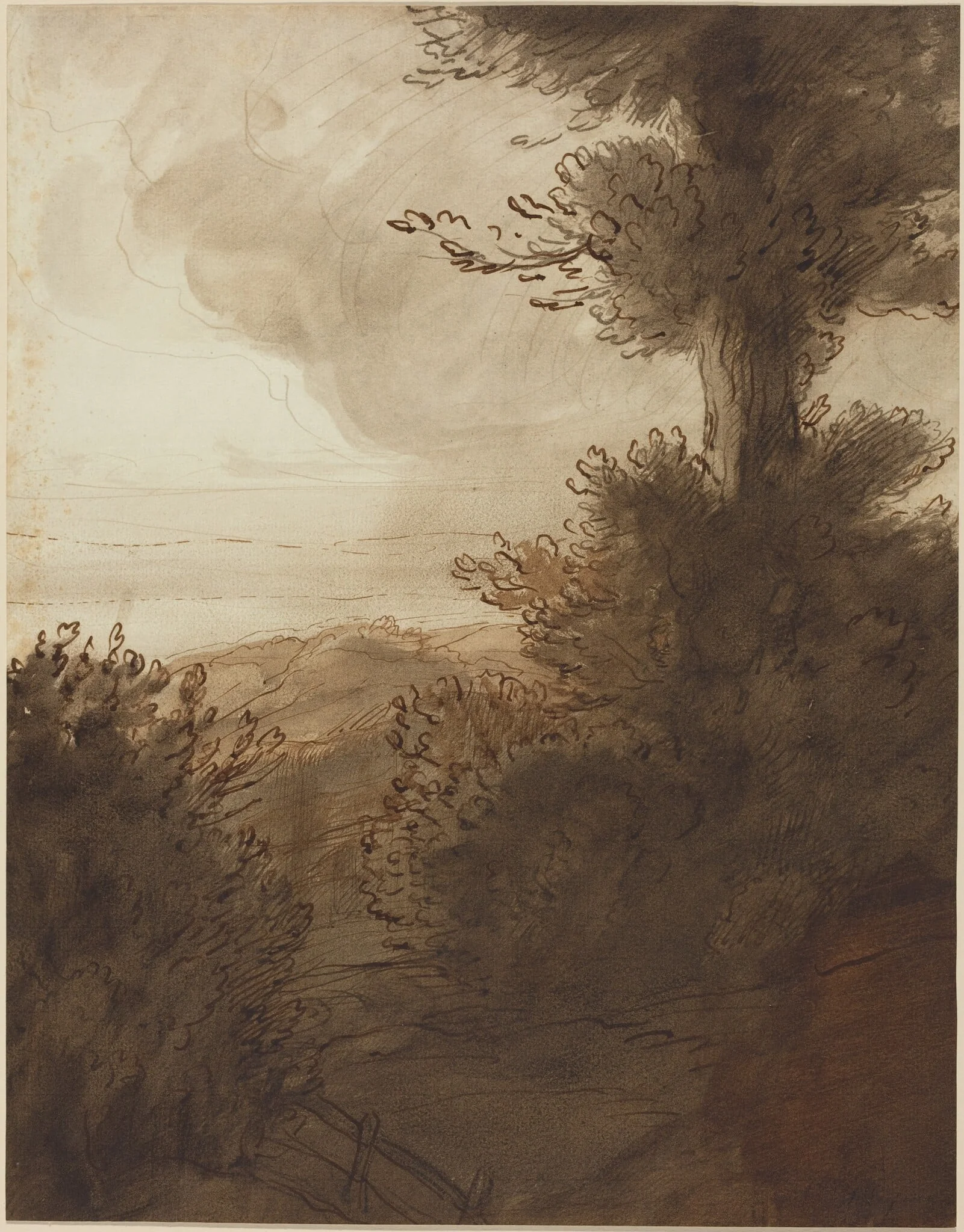The Big Tree, detail