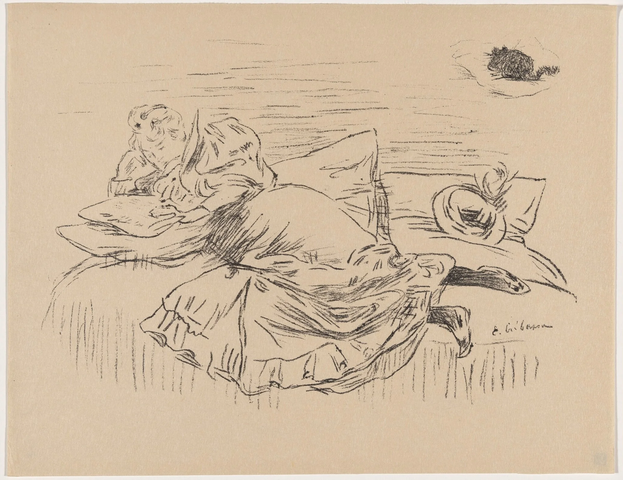 Croquis (Sketch), detail