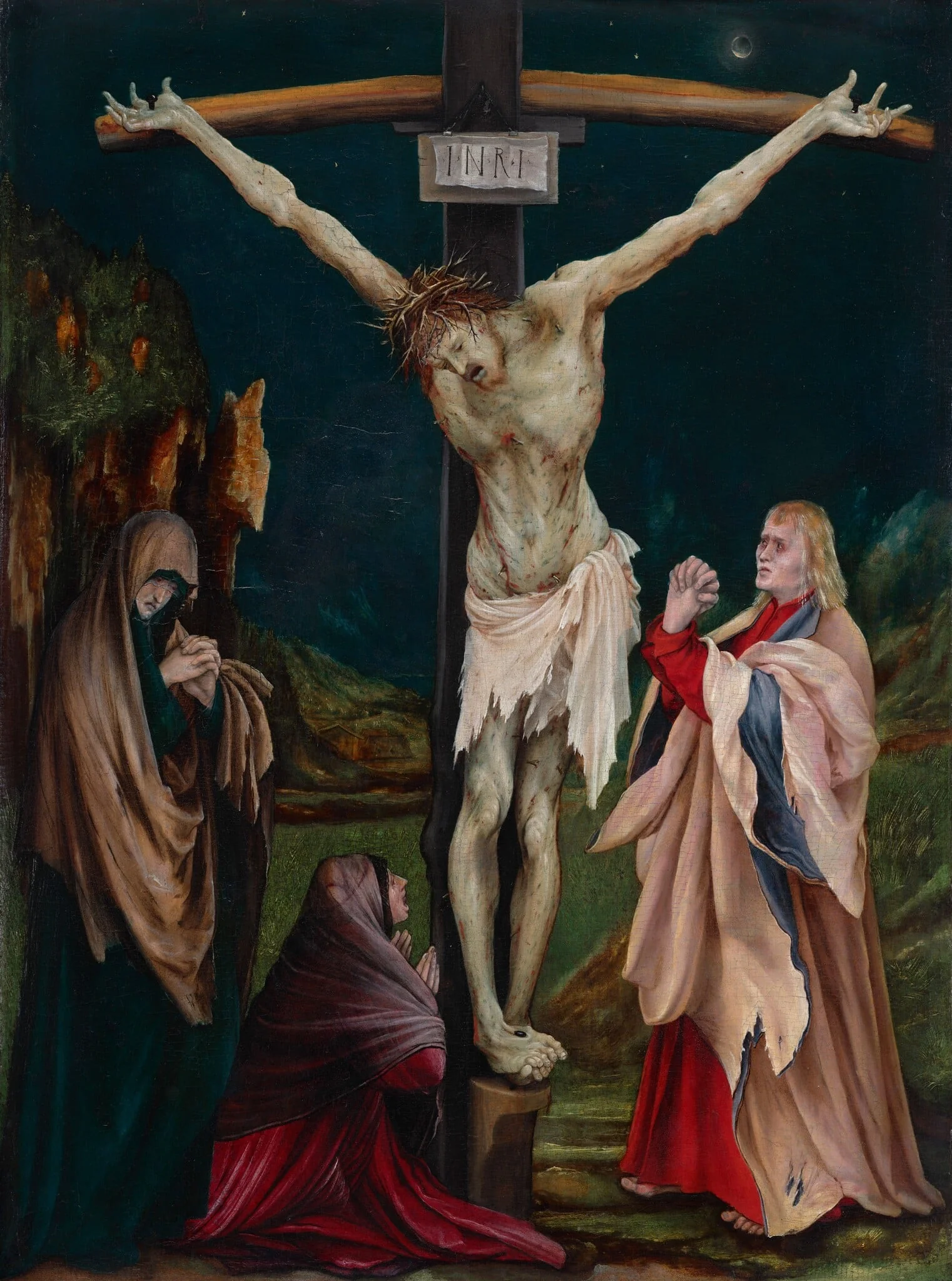 The Small Crucifixion, detail