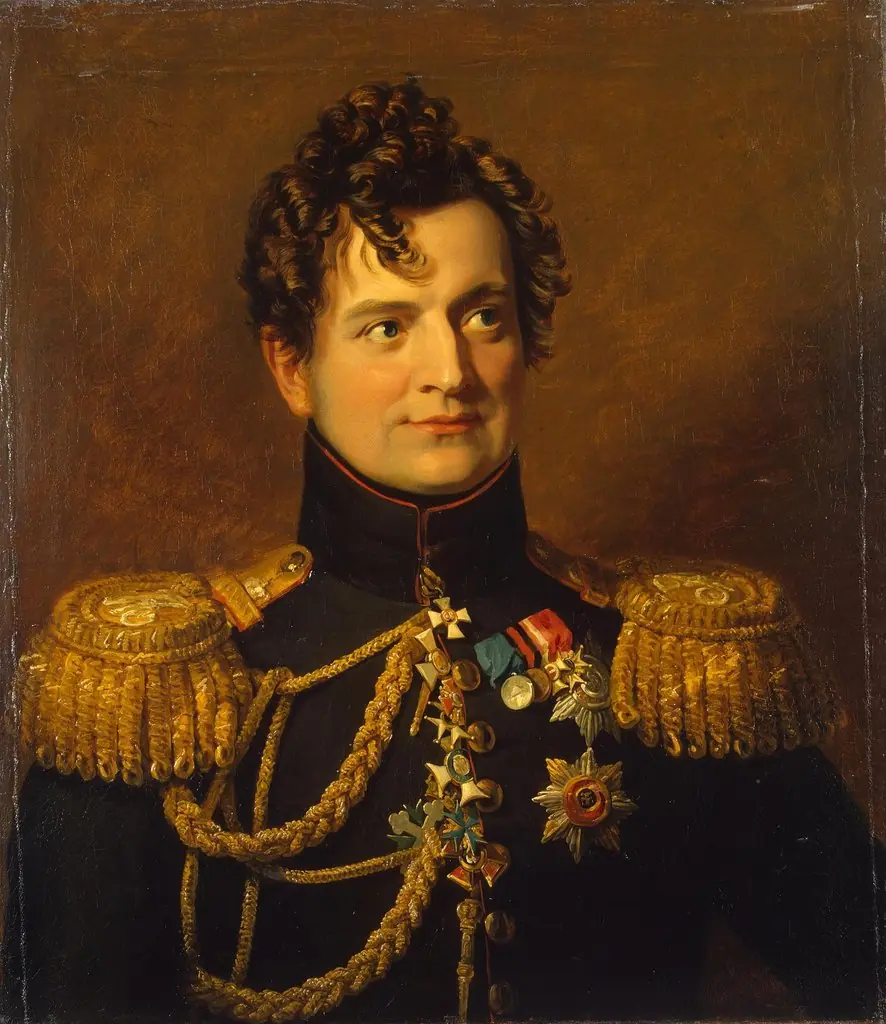 Portrait of Adam P. Ozharovsky (1776-1855), by George Dawe, oil, 1822