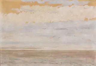 The Immensity, by Antonio Fabrés, oil, 1899