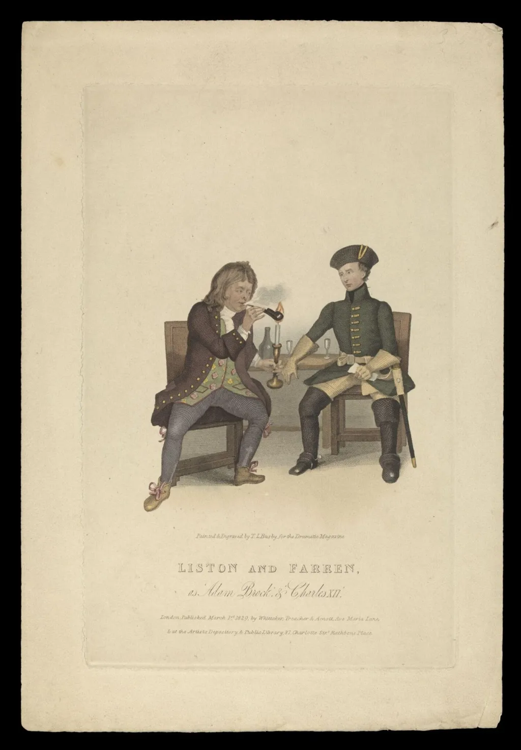 H Beard Print Collection, by T. L Busby, 1