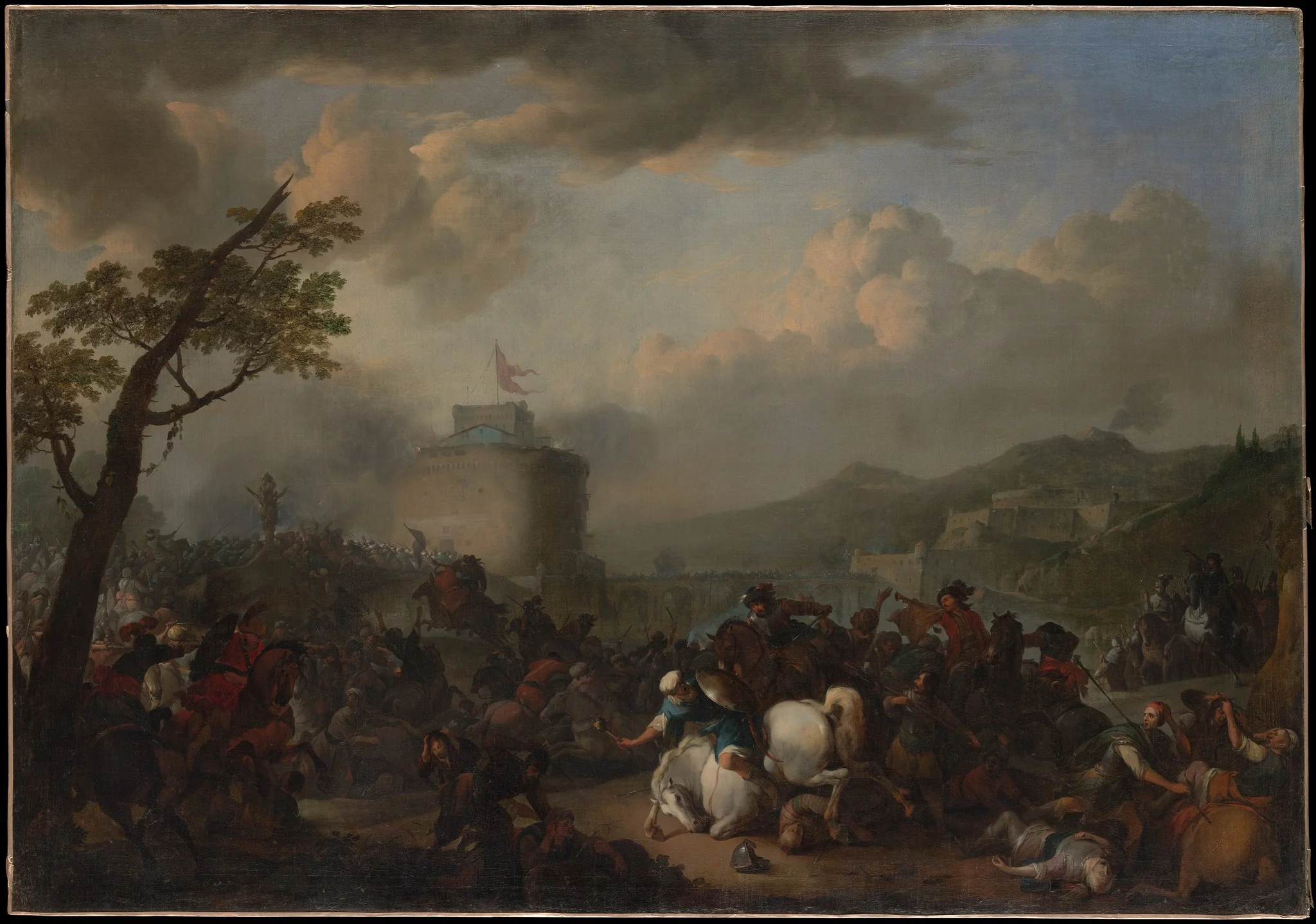 Battle Scene, detail
