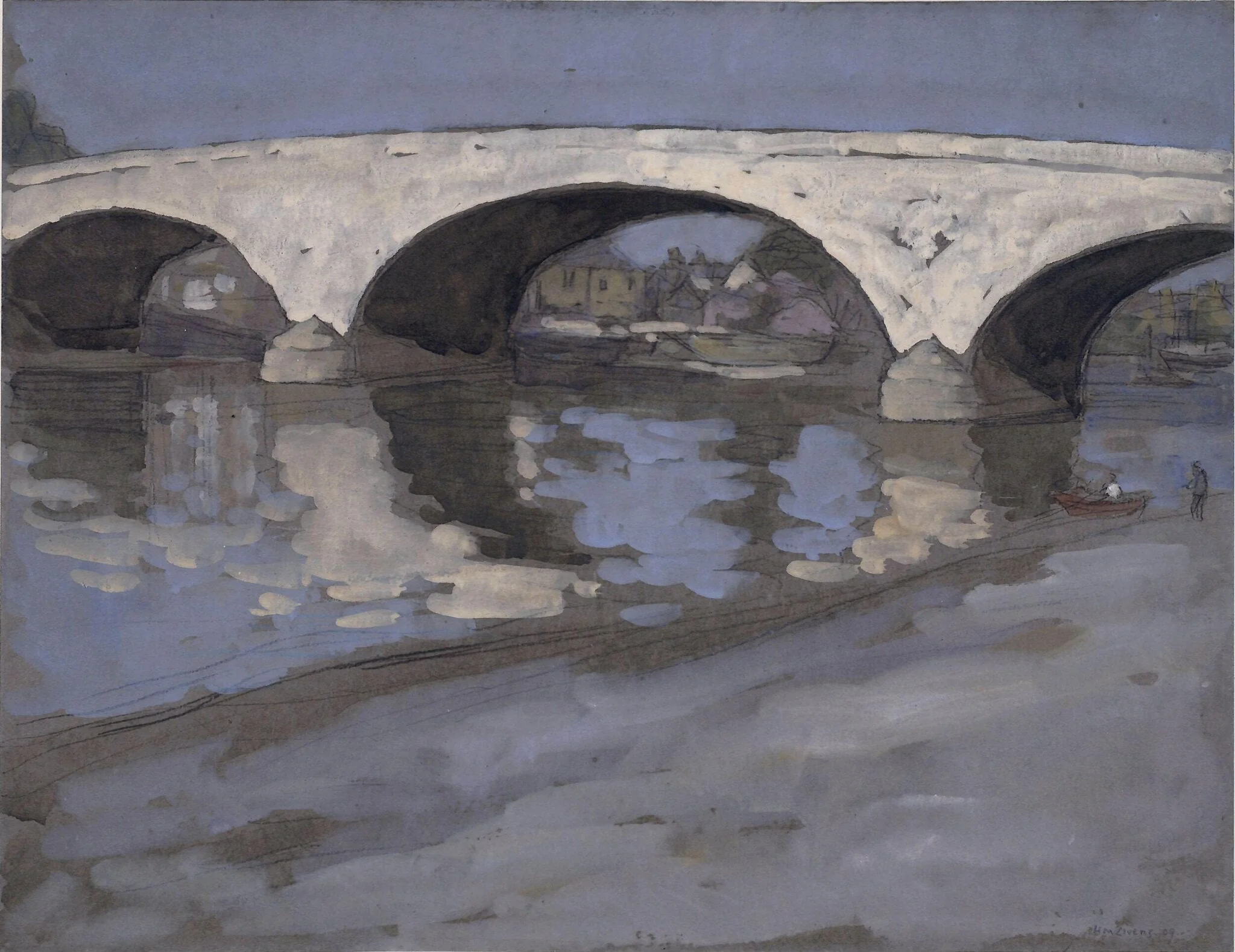 Kew Bridge, detail