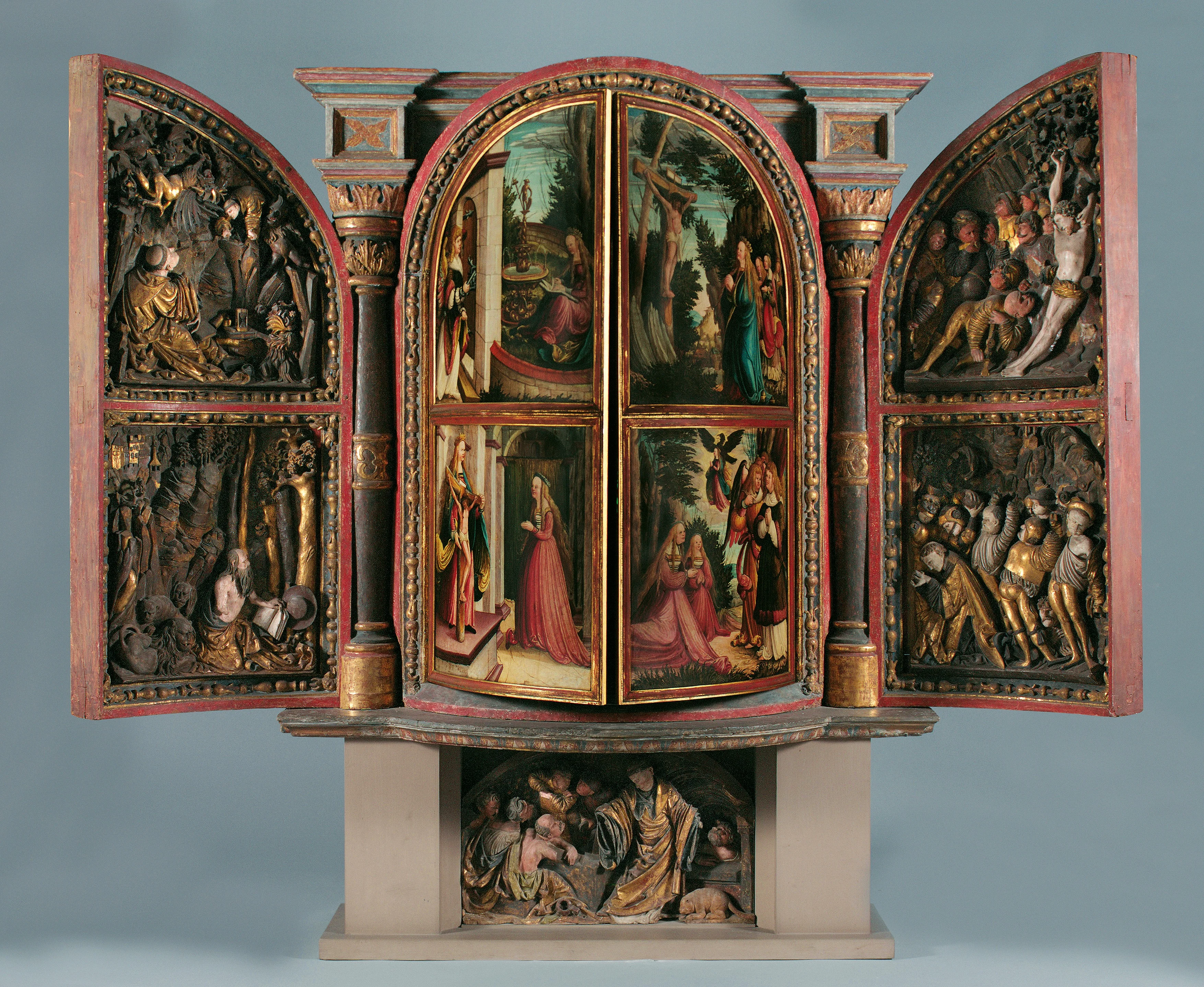 Flügelaltar der Donauschule, detail