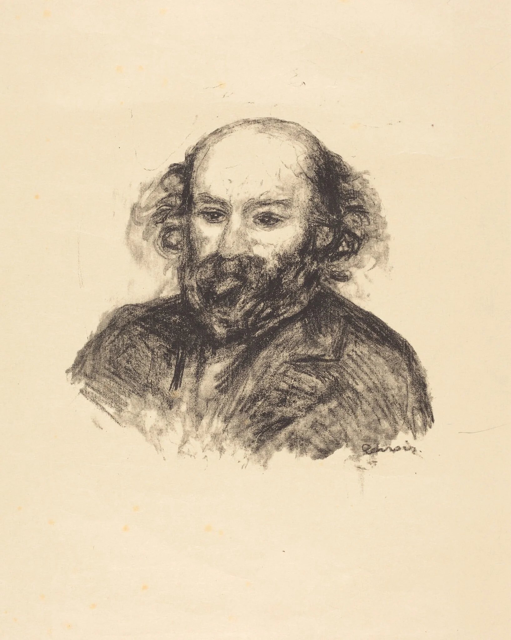 Paul Cezanne, detail