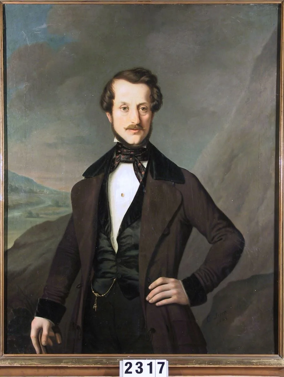 Portret de bărbat, detail