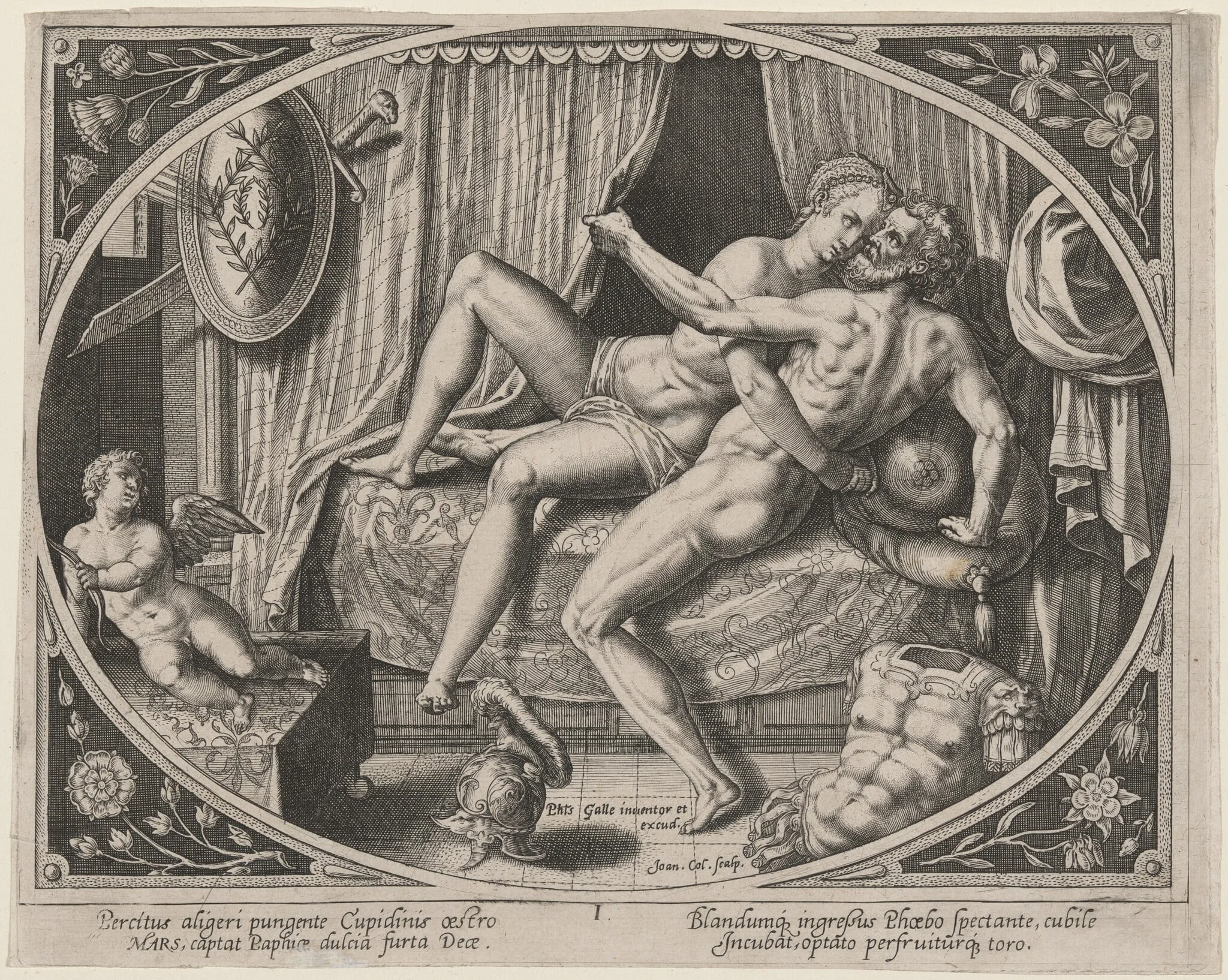 Mars and Venus Adulterous, detail