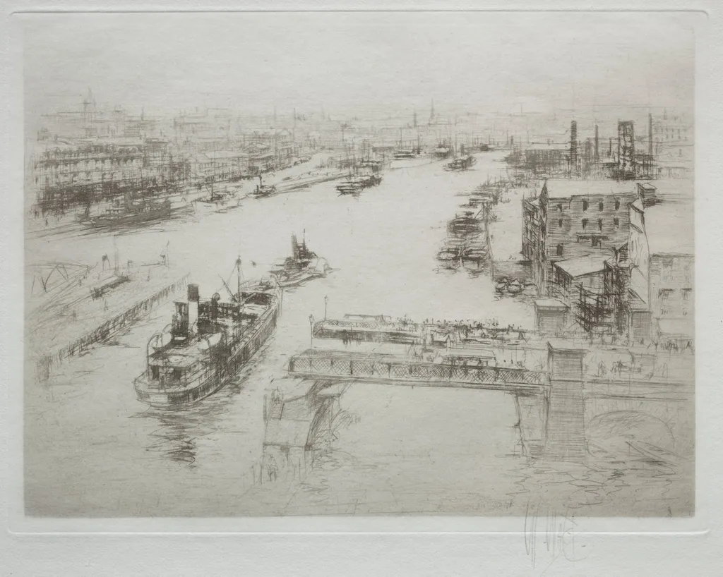 Arteries of Great Britain: The Tyne, by William Walcot, 1922