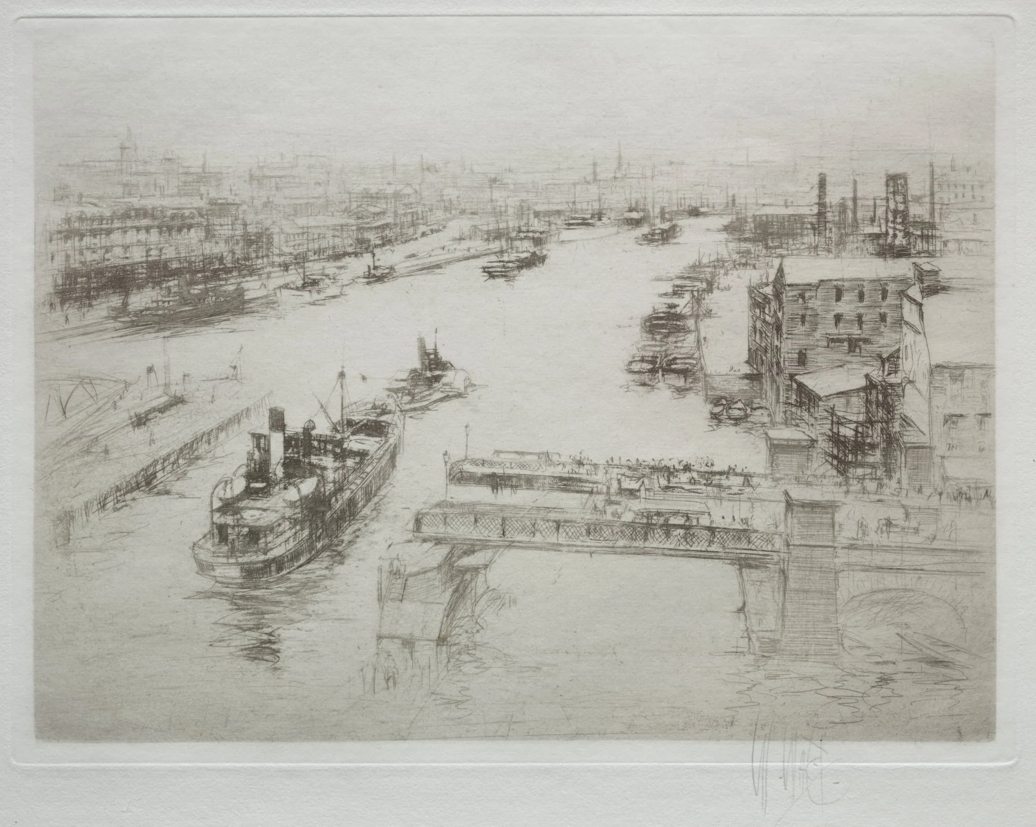 Arteries of Great Britain: The Tyne, detail