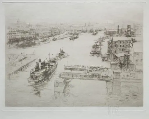 Arteries of Great Britain: The Tyne, by William Walcot, 1922