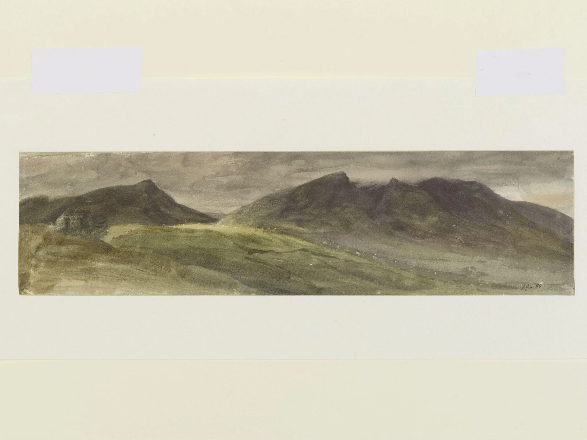 Saddleback and part of Skiddaw, detail