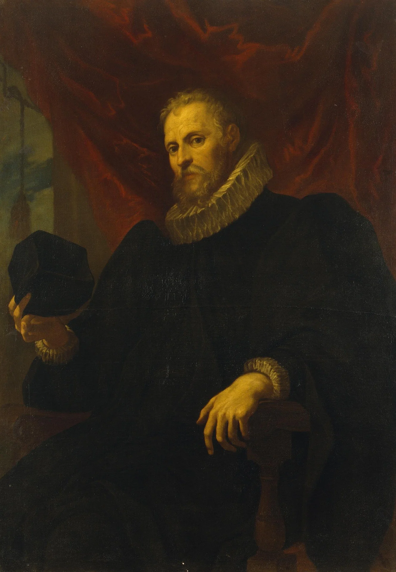 Portrait of a Senator, detail