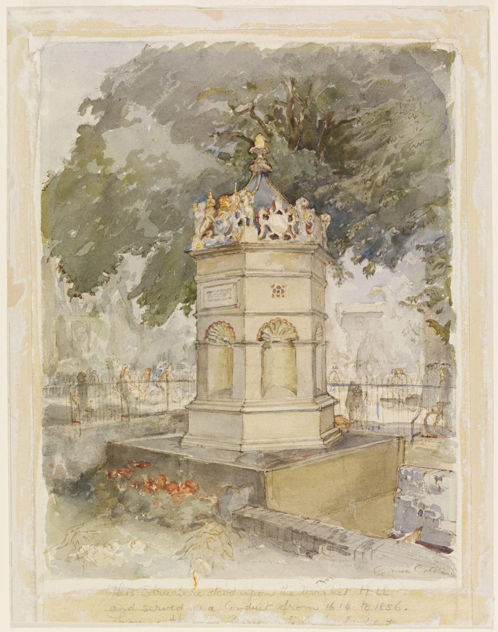 Hobson's Conduit, Cambridge, detail