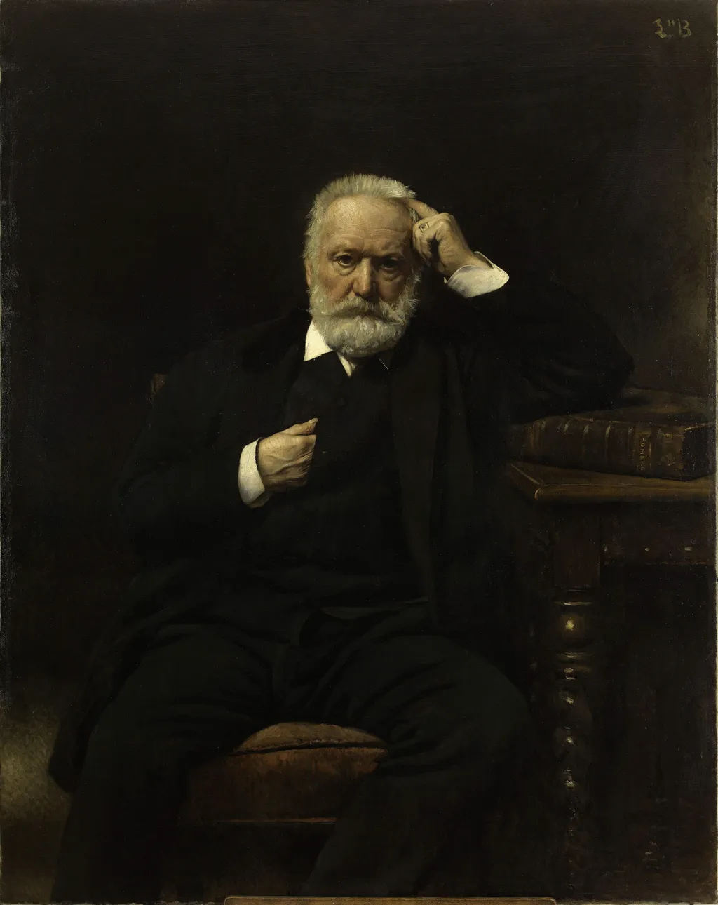 Victor Hugo, by Léon Bonnat, oil, 1890