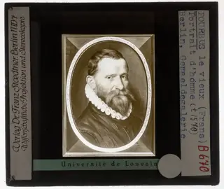 Frans Pourbus the Elder. Portrait of a Man Pendant, by Frans Pourbus the Elder, unspecified, 1579