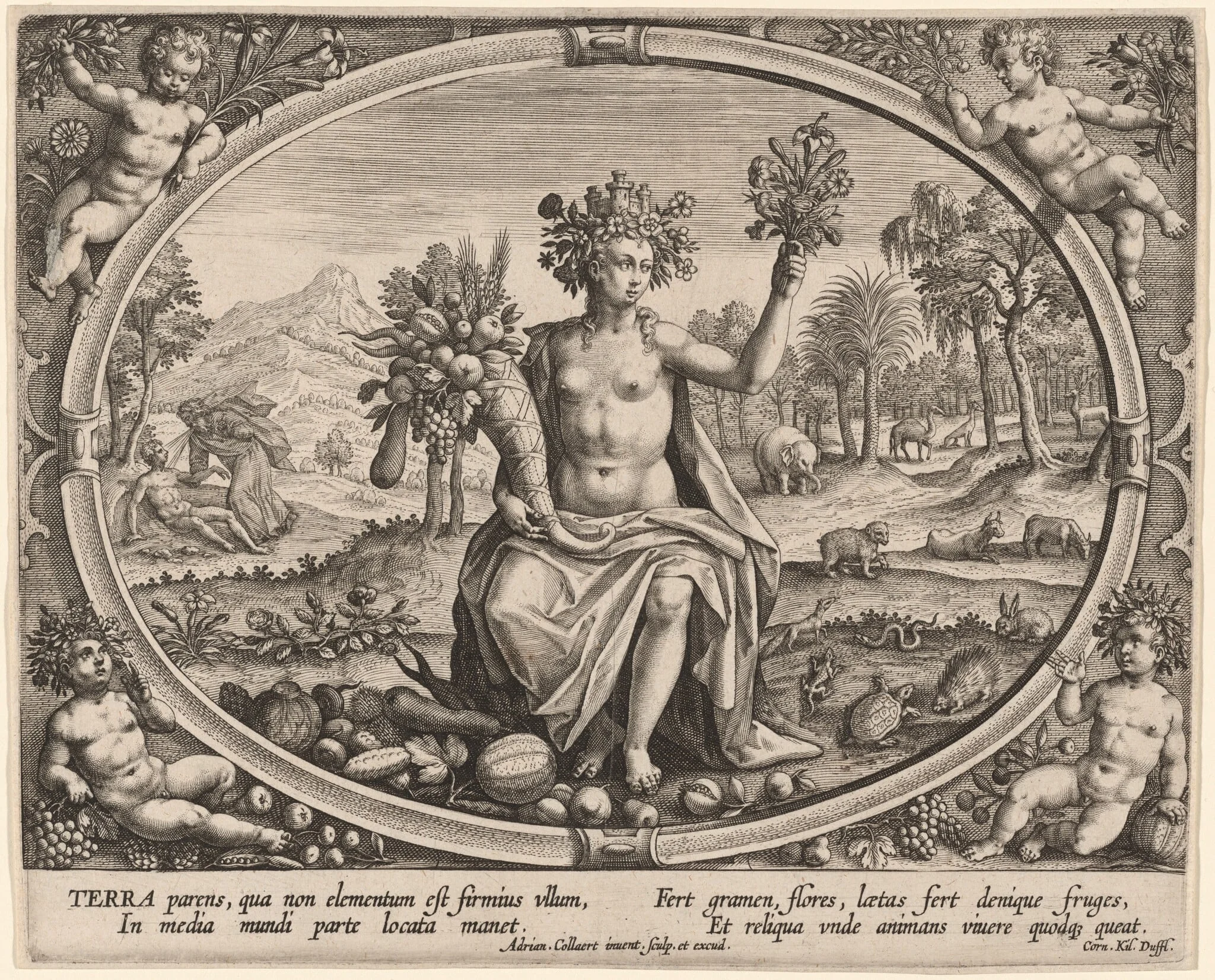 Terra (Earth), detail