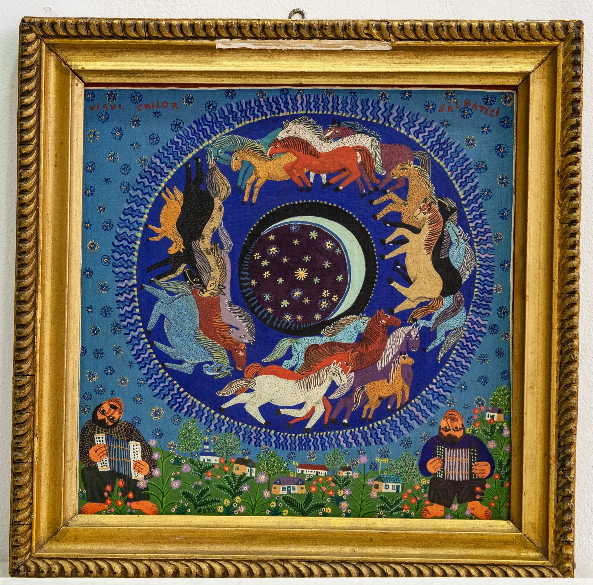Visul cailor sălbatici, detail