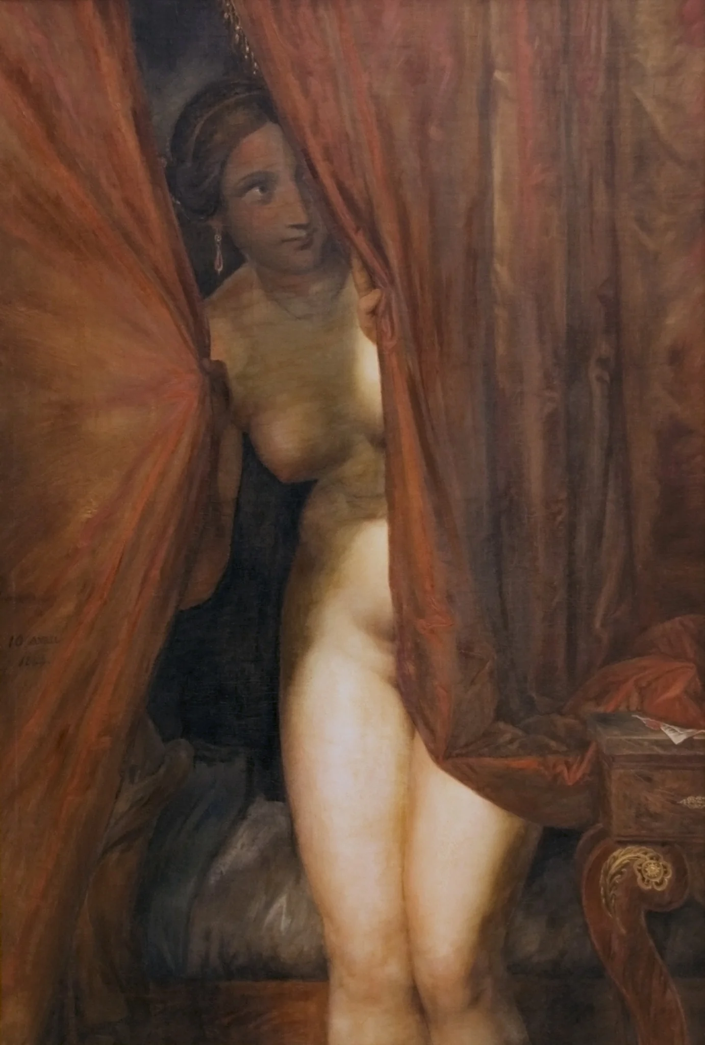 The wait, detail