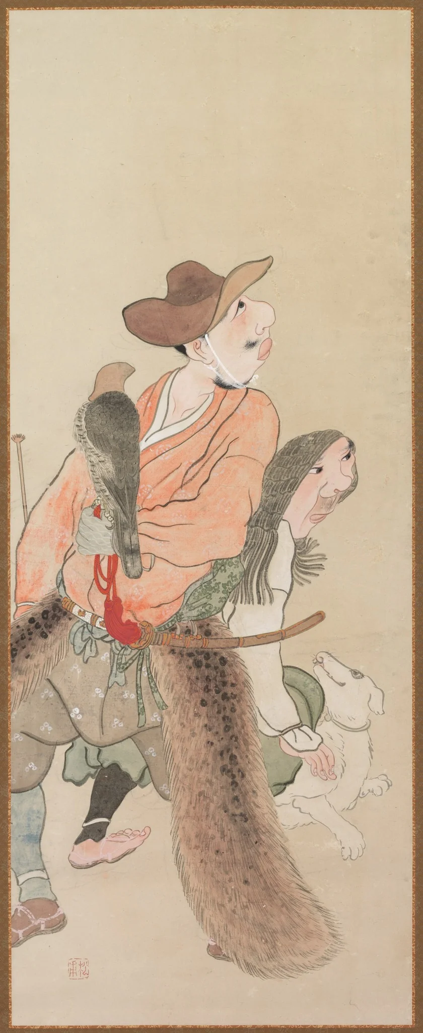 Genre Figures, detail