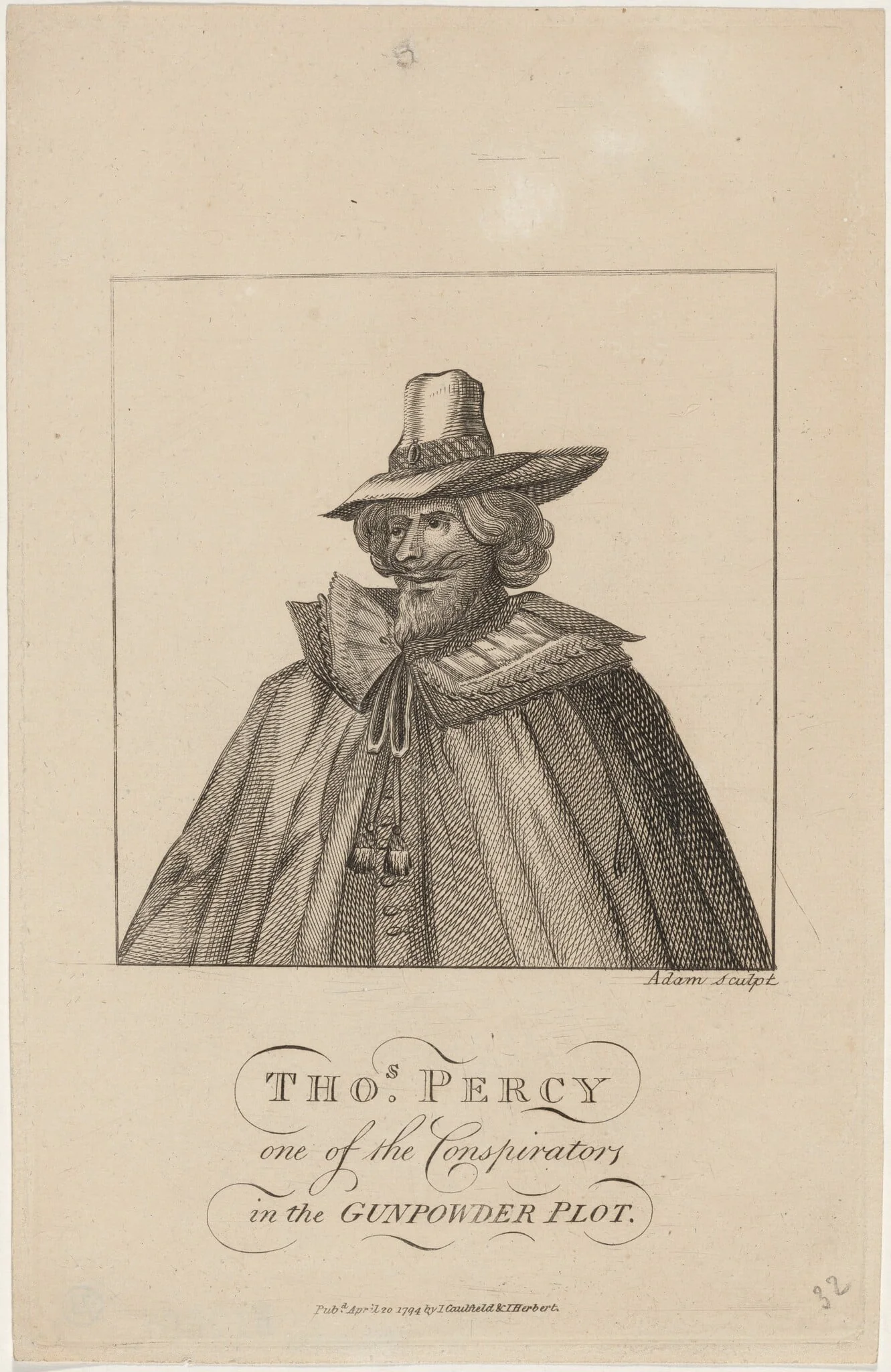 Thomas Percy, detail
