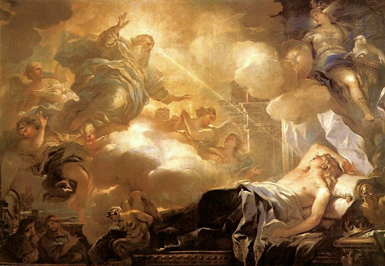 Dream of Solomon, detail