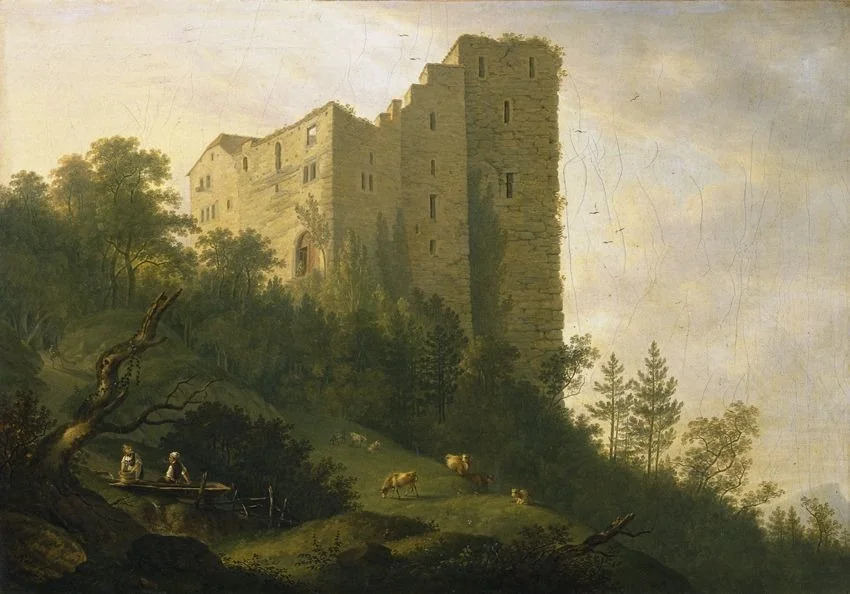 Umgebung der Ruine Habsburg, detail