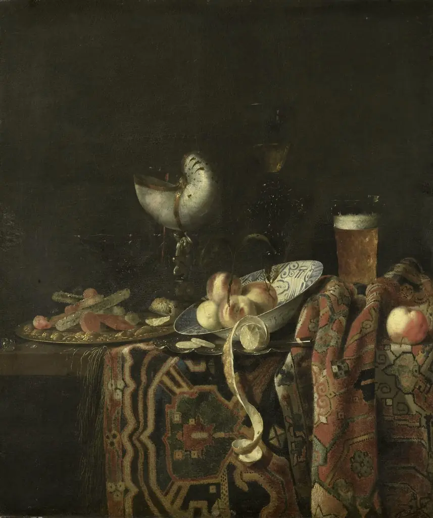 Still-Life, by Georg Hainz, oil
