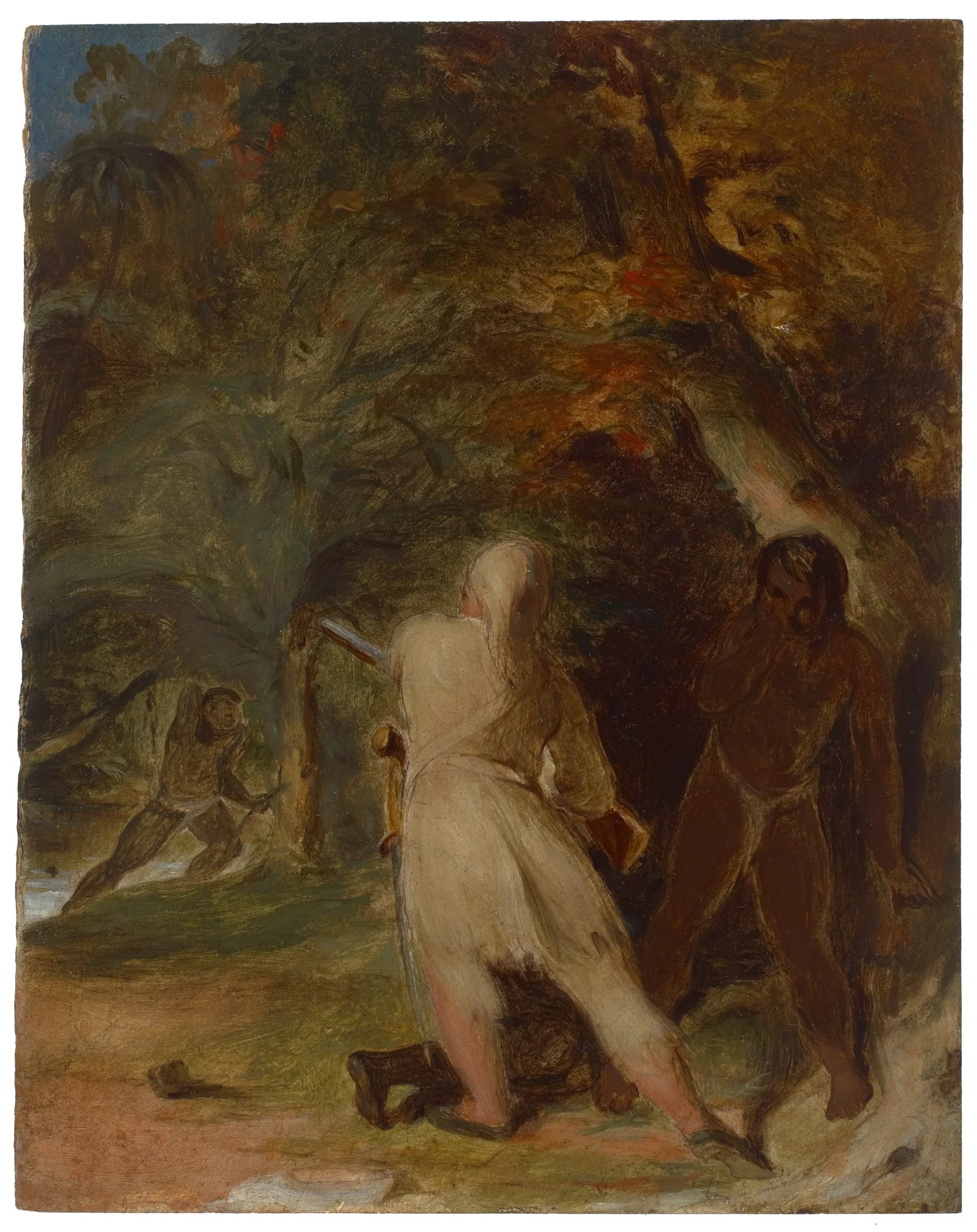 Saving the Life of Friday, detail