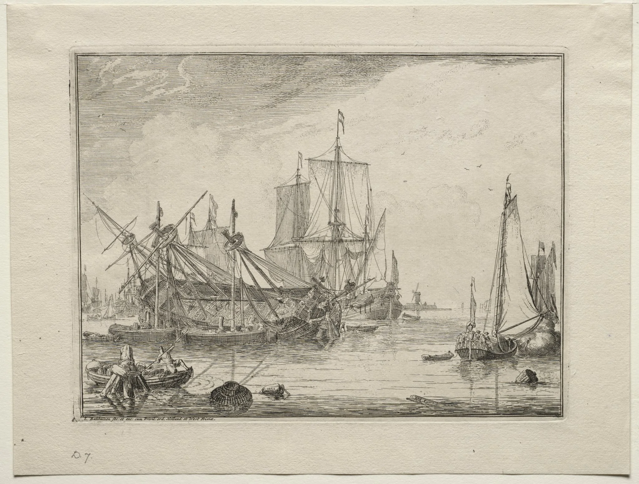 Ships Under Repair, detail