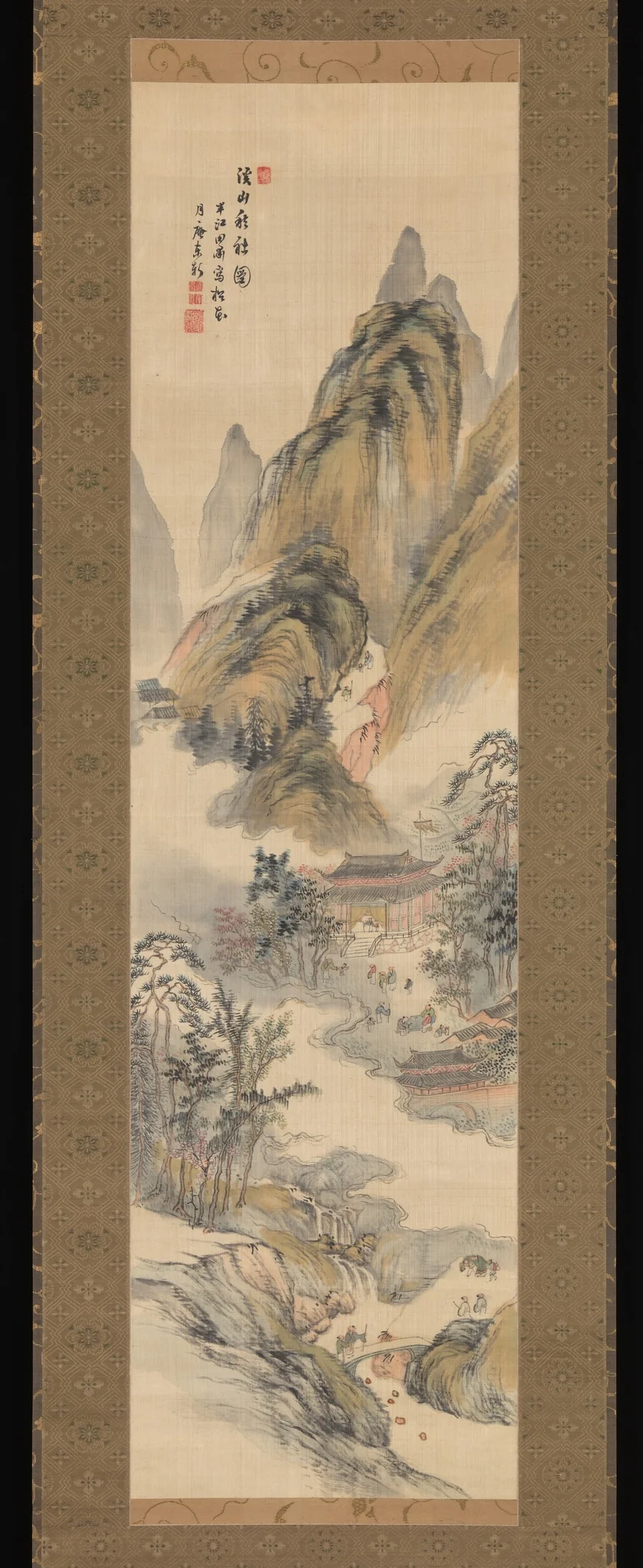 Autumn Festival on a Mountain, detail