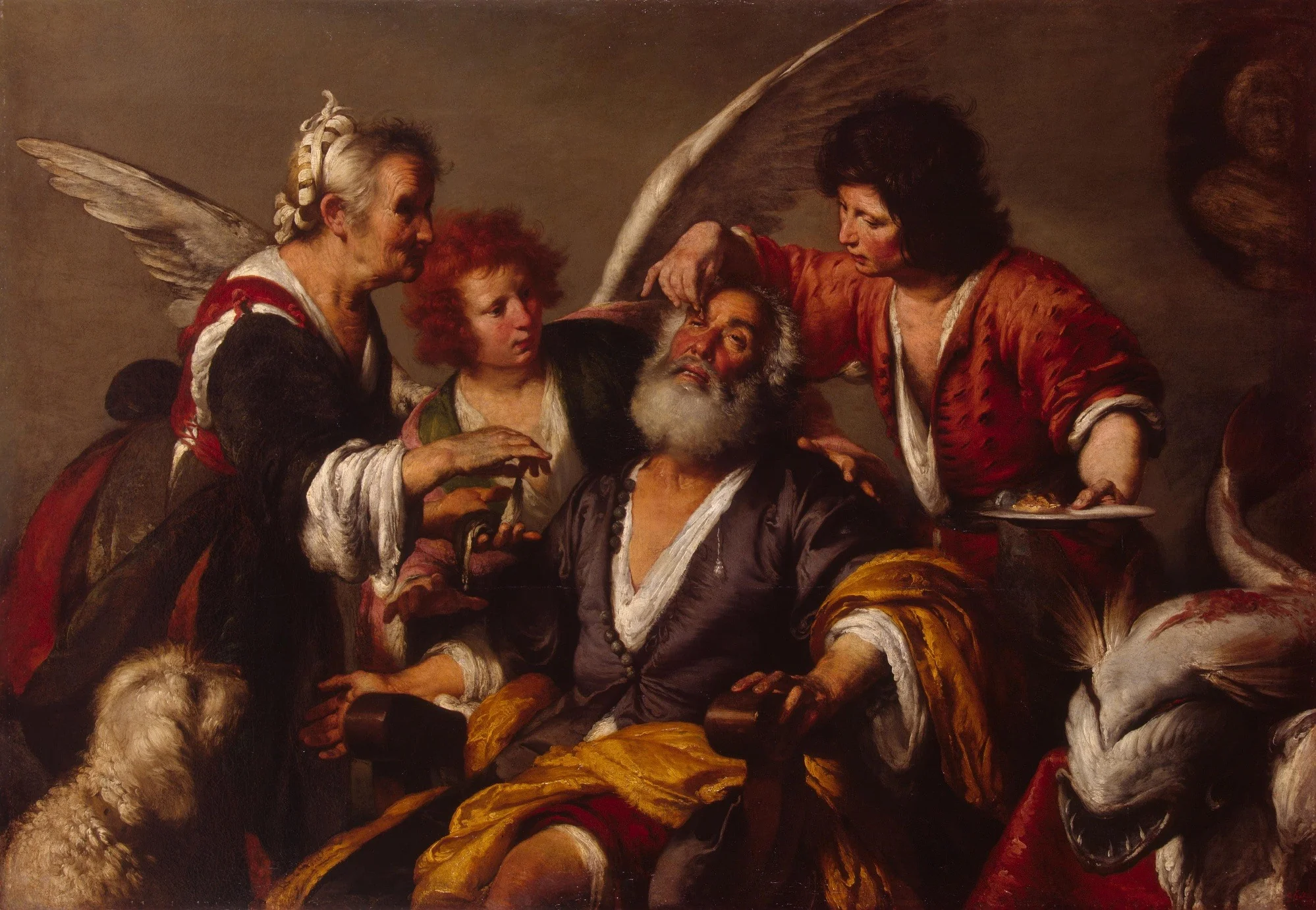 Healing of Tobit, detail