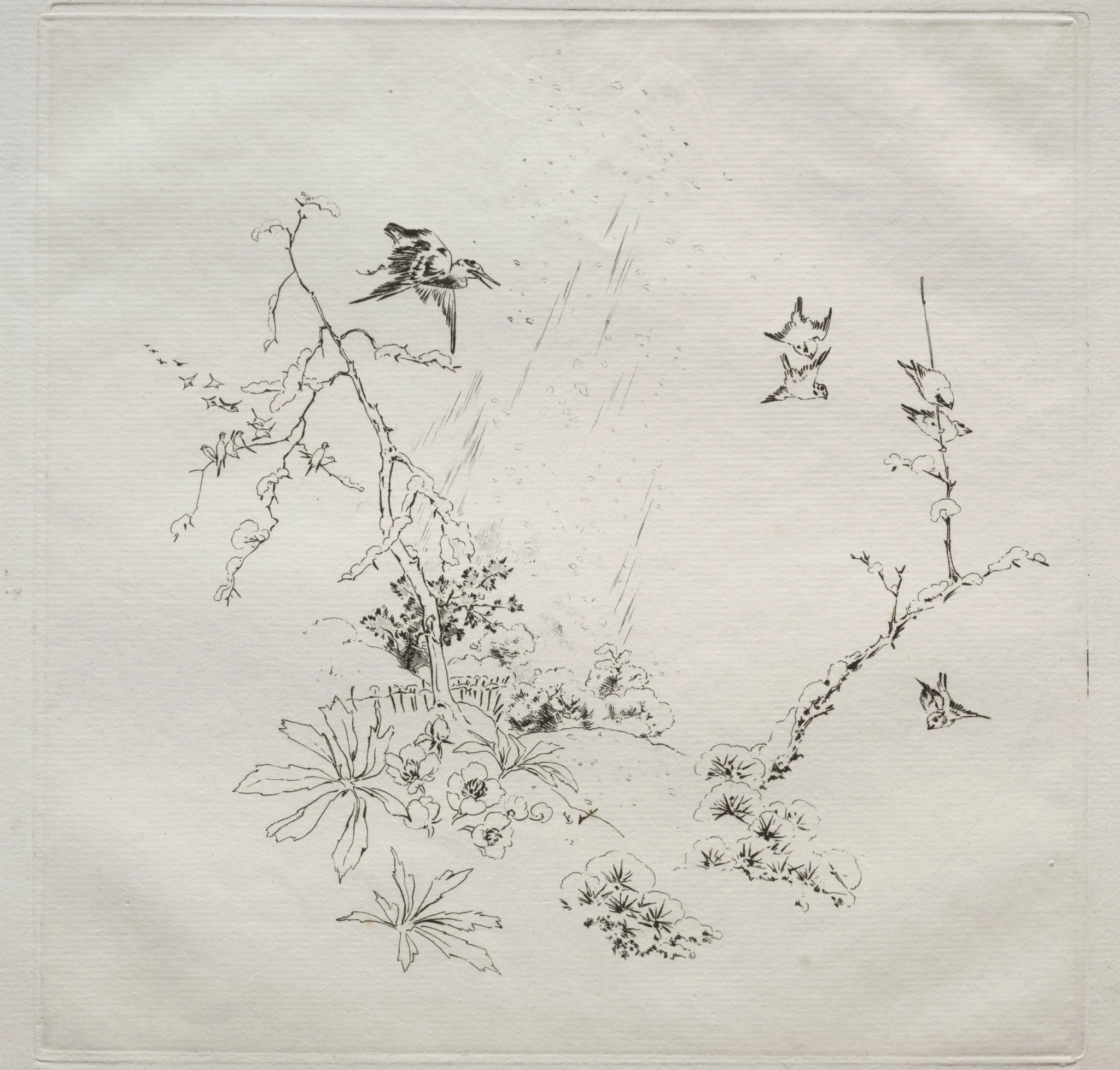 Parisian Service (Haviland service): Snow (no. 6), detail